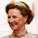 Queen Sonja during the welcoming dinner (Photo: Lise Åserud / NTB scanpix)